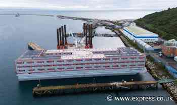 Migrant 'tried to kill himself' in car park after plans to move him onto Bibby barge