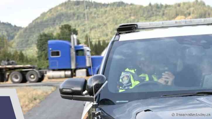 AbbyPD, CVSE and law enforcement partners remove 9 commercial rigs from service