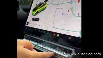Tesla owner riles the internet with custom-made physical buttons