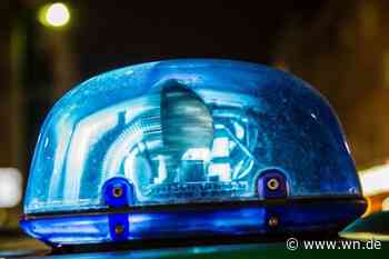 Auto auf der Umgehungsstraße in Brand