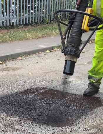 Redbridge Council trials 'rapid' pothole fix machine