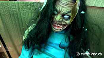 Take a spooky tour through this homemade haunted house