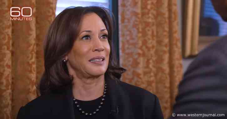 Kamala Harris Has to Assure '60 Minutes' Reporter That Biden Is 'Alive'
