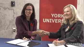 RVH and York University sign MOU to train next generation of caregivers and researchers