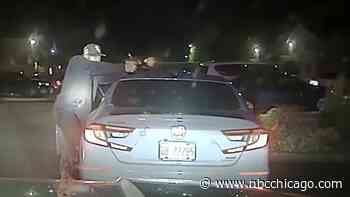 Video shows suspect firing shots at Illinois State Police trooper during traffic stop