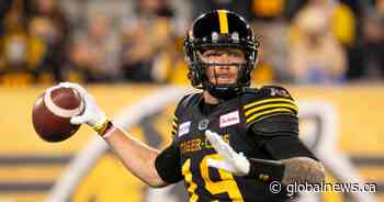 Tiger-Cats will employ two-QB system in CFL’s Eastern Semi-Final
