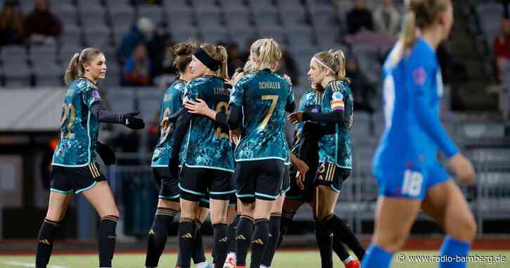 Elfmetertor erlöst deutsche Fußballerinnen auf Island