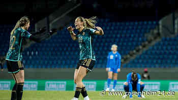 Dank Elfmeter und Torwart-Patzer – Deutschland erkämpft sich Arbeitssieg gegen Island