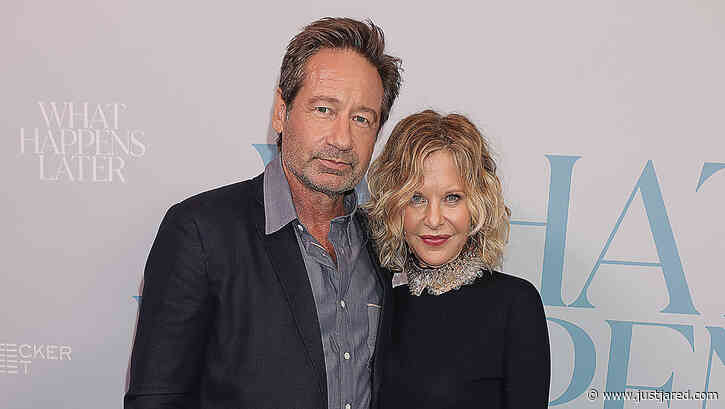 Meg Ryan & David Duchovny Attend 'What Happens Later' Screening in NYC, Explain Why the Movie Might Not Be for Young People
