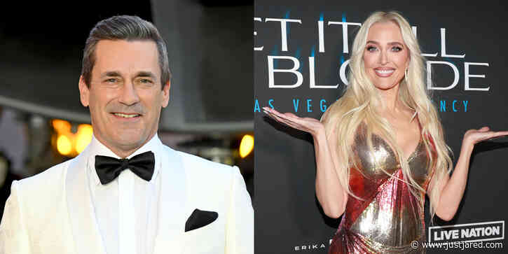 Erika Jayne Reacts to Jon Hamm Calling Her Out Over Her Expensive Earrings