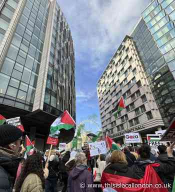 Young Reporters - Palestinian protest- sharifa tariq- burntwood school