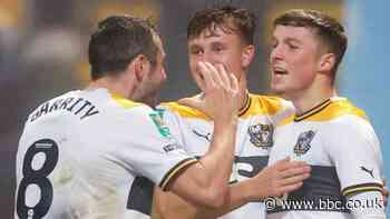 Mansfield Town 0-1 Port Vale: Alfie Devine winner sends Valiants into first-ever Carabao Cup quarter-final
