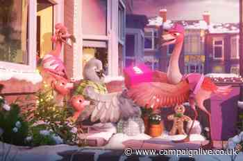 Very gives flight to flamboyance of flamingos for Christmas spot