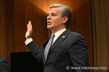 Hamas could inspire attacks in the U.S., FBI chief Christopher Wray says