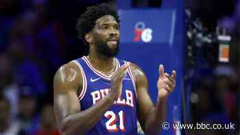 Joel Embiid: 76ers centre fined $35,000 for making 'obscene gesture'