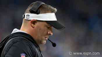 Raiders (3-5) fire coach McDaniels, GM Ziegler