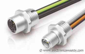 Binder power connectors conform to UL 2237 standard