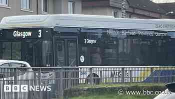 Bus service cut as gang of youths cause havoc in town