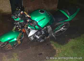 Stolen motorbike causing chaos on Leasowe Estate siezed
