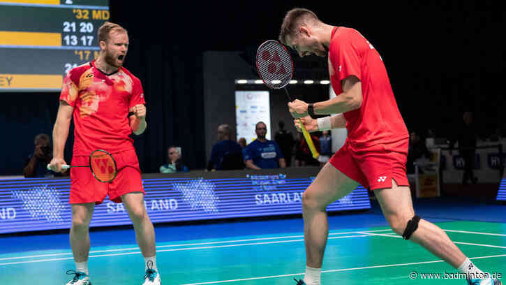 HYLO Open: Deutsche Herrendoppel erfolgreich