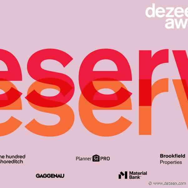 Dezeen Awards 2023 party tickets now on general release