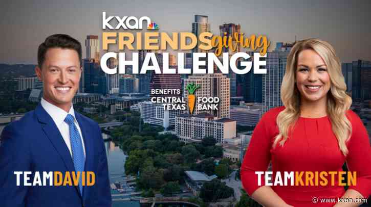 Friendsgiving Challenge 2023: Donate to Team David or Kristen to help Central Texas Food Bank