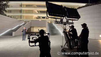 Apple hat M3-Event mit dem iPhone aufgezeichnet