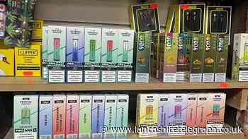 1,000 vapes with street value of £10,000 discovered