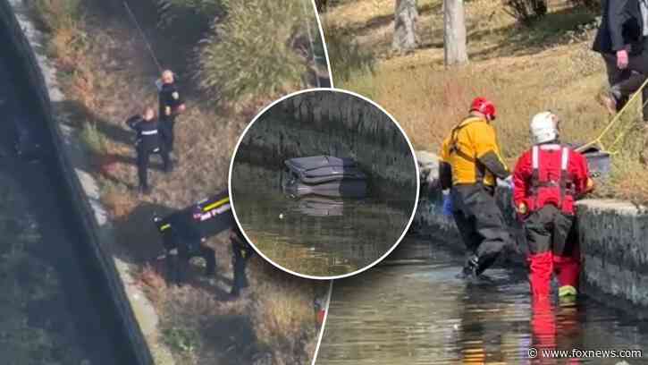 Body found stuffed in suitcase floating in California lake: ‘Gruesome’