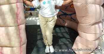 Why a giant pair of lungs is in Hull today