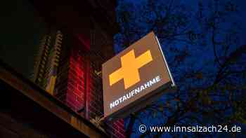 Dame im Altöttinger Kongresszentrum zu Boden gerempelt – Notaufname