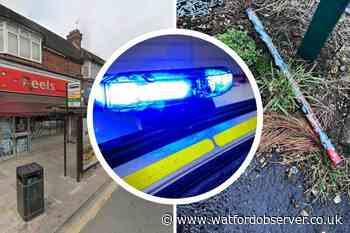 Fireworks shot at people in Watford on Halloween night