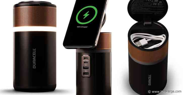 This giant Duracell battery is an absolutely packed portable charging station