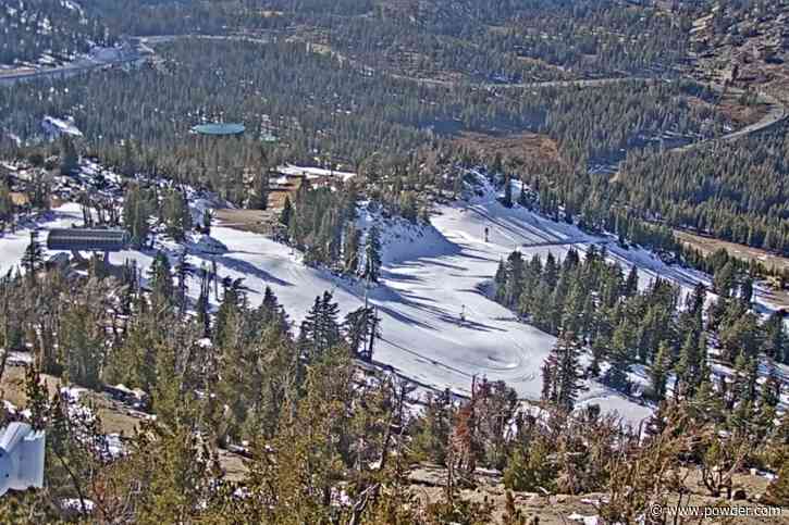 Lake Tahoe Ski Area Teases Opening Date