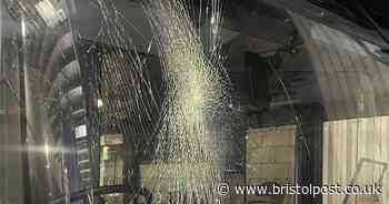 Bristol bus window smashed in 'mindless' Halloween attack