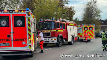 Offenbar zwei Verletzte nach Motorrad-Sturz in Edling – Unfallursache unklar