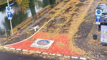 Kolbermoors erste Fahrradstraße ist fertig: Einweihung wird mit Sicherheitschecks gefeiert