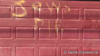 Washago, Ont. family targeted with anti-Semitic graffiti and threatening letter