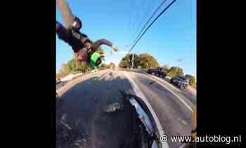 Video: Rustig motorritje verloopt toch anders