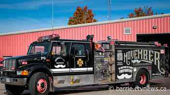 Movember sparks campaign by Southern Georgian Bay firefighters for men's health