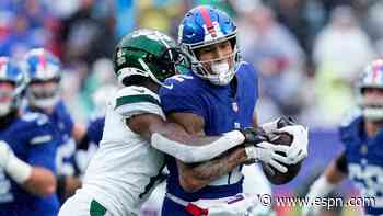 Giants' Waller (hamstring) potentially out weeks