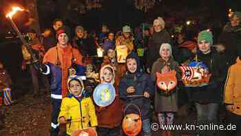 KN-Laternenlauf am Schrevenpark in Kiel: So verlief der Umzug am 1.11.