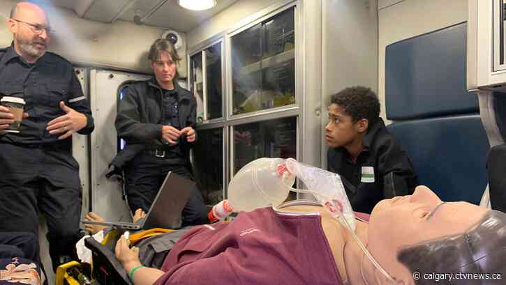 Calgary students get hands-on with health care during Take Our Kids to Work Day