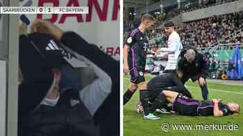 Tuchel sackt schockiert zusammen: Bayern-Star de Ligt muss früh verletzt ausgewechselt werden