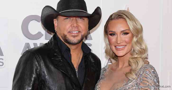 Video: Jason Aldean and His Wife Dress as Trump & Biden for Halloween