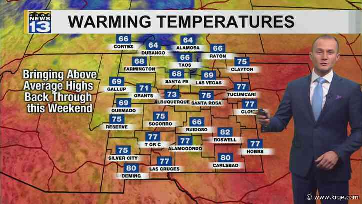 Warmer weather continues to settle in