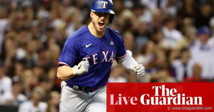 World Series Game 5: Texas Rangers 5-0 Arizona Diamondbacks – live