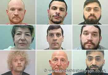 All the East Lancashire criminals jailed last month