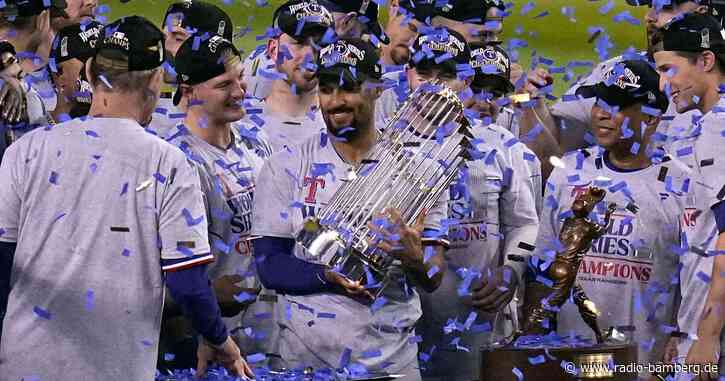 Texas Rangers holen Titel in der Major League Baseball
