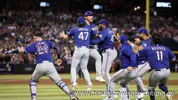 Außenseiter triumphiert: Texas Rangers sind Baseball-Meister